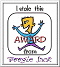 I stole this award from Boogie Jack